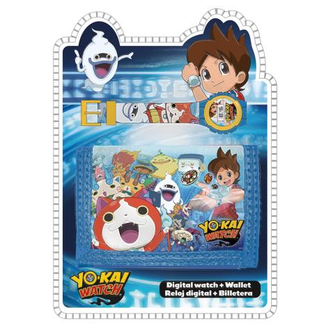 Yo-Kai Watch Wristwatch & Wallet Set £9.49